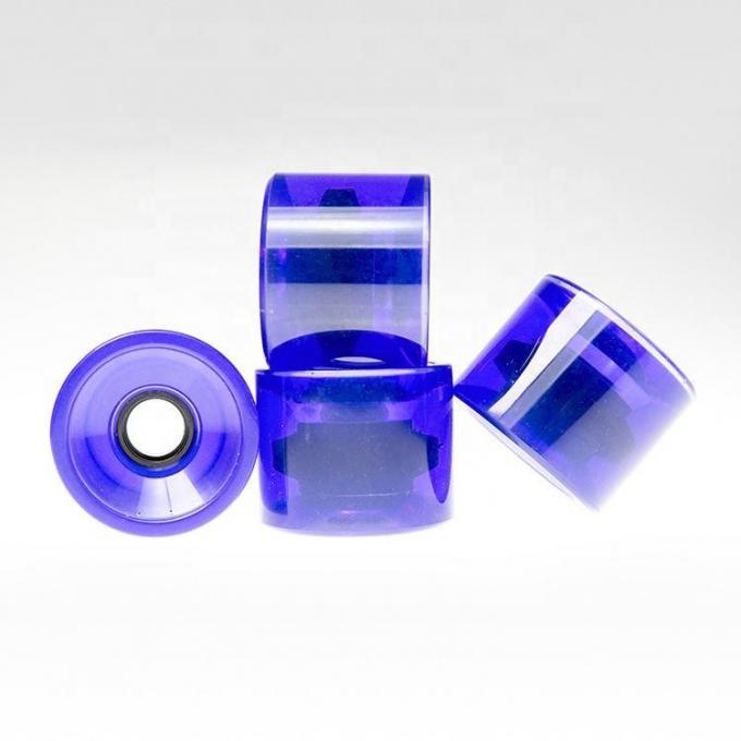 Rodas de Skateboard de PU de deslizamento liso 70mm 80mm 90mm Rodas de Longboard 1