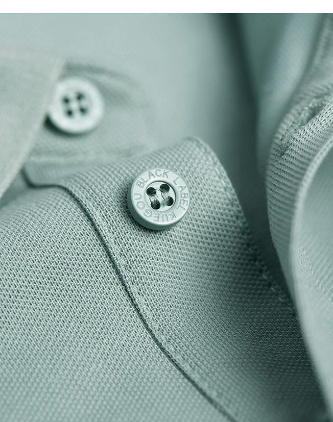 100% algodão vestidos esportivos de marca privada Polo estilo camiseta anti estático 2