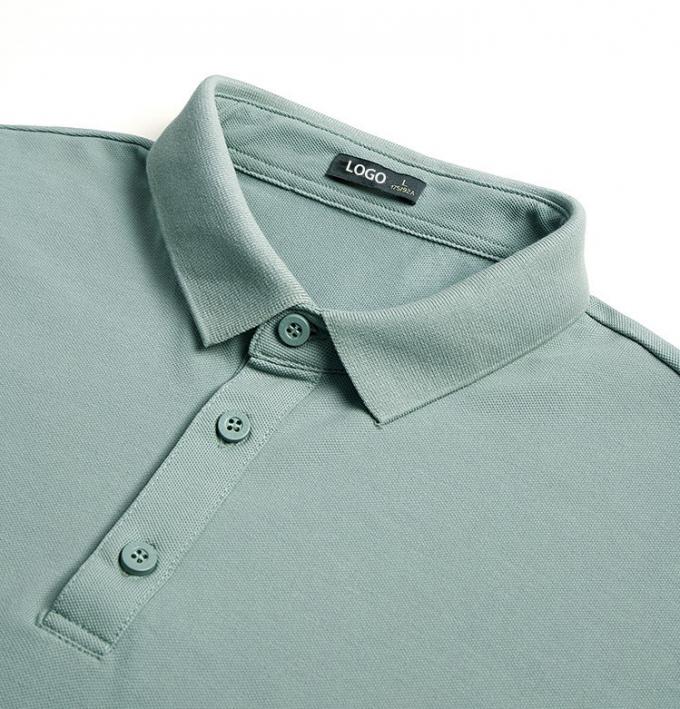 100% algodão vestidos esportivos de marca privada Polo estilo camiseta anti estático 3
