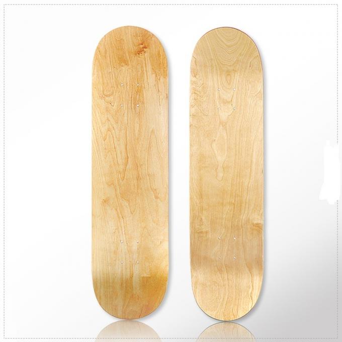 Decks de skate em branco de forma personalizada barata Canadá Maple profissional 0