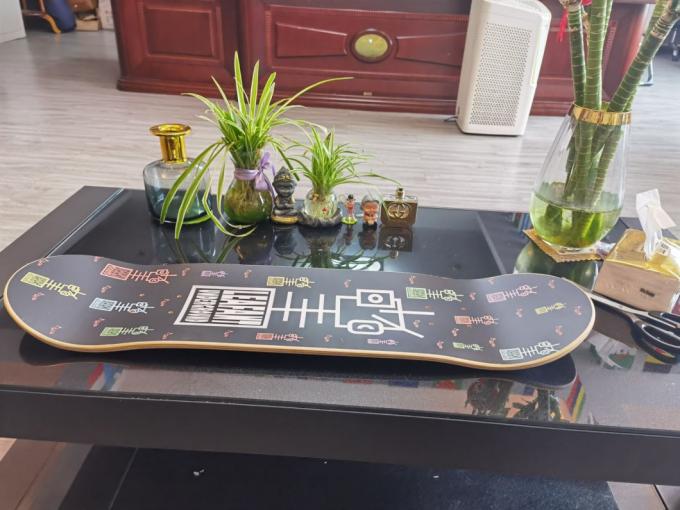 Novíssimo 2022 de Alta Qualidade Custom Blank 7 Ply Maple Professional Skateboard Cóncavo 4