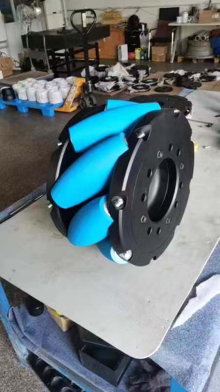 Motor elétrico rodas mecânicas de carga pesada 10 polegadas 0