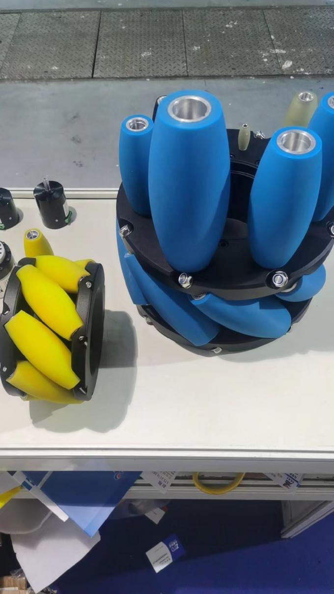 Motor elétrico rodas mecânicas de carga pesada 10 polegadas 4
