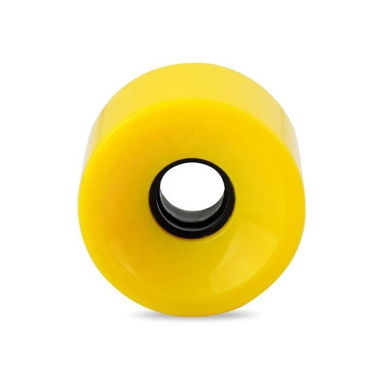 Rodas de skate de PU de 70 mm de cores múltiplas Alta durabilidade Leve