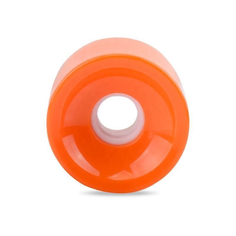 Rodas de skate de PU de 70 mm de cores múltiplas Alta durabilidade Leve