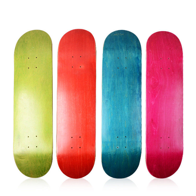 Skateboards de Maple do Canadá Multi Color Opcional 7ply Blank Professional