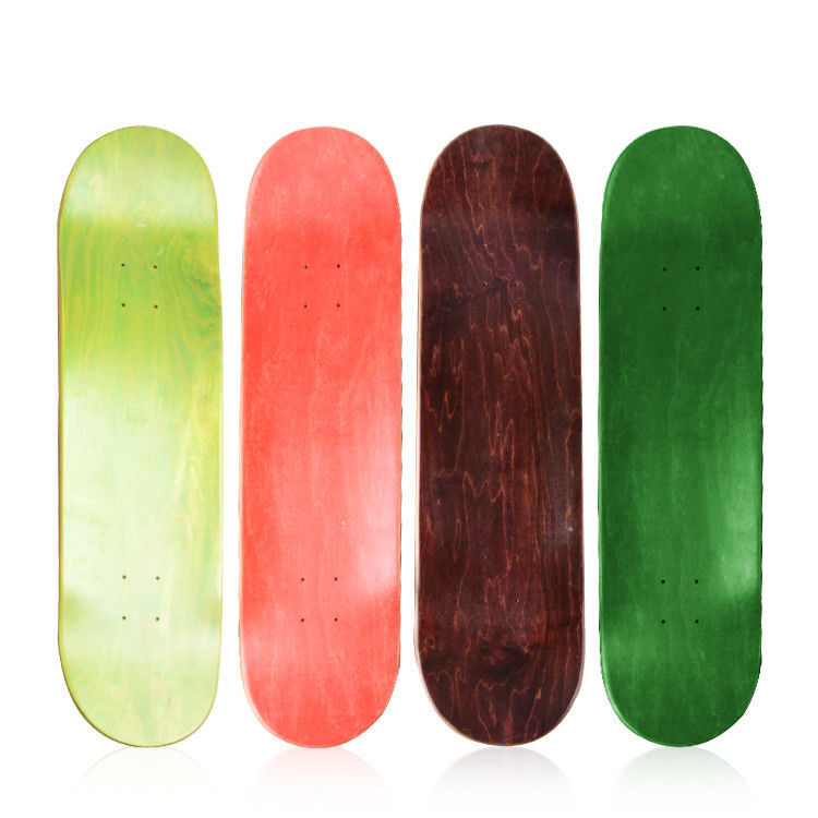 Skateboards de Maple do Canadá Multi Color Opcional 7ply Blank Professional