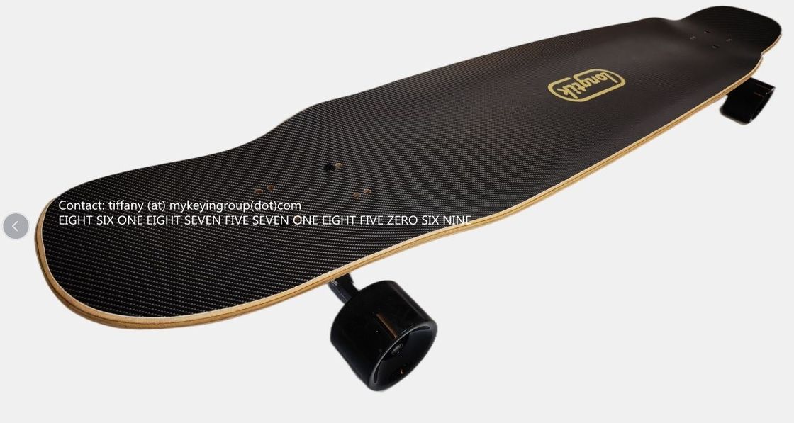 2024 Hot Sales Style 7 Ply Maple Custom Concave Double Kick Skateboard profissional de tabuleiro longo