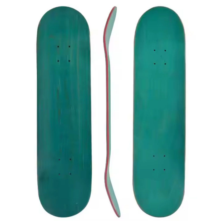 Cor personalizável 7Ply Skateboard com Polyurethane Wheel Eco Friendly