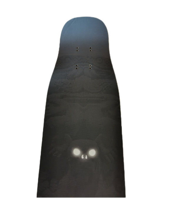 Canadian Maple Veneer Blank Dancing Longboard Deck 9.5 * 46 polegadas Tamanho sustentável