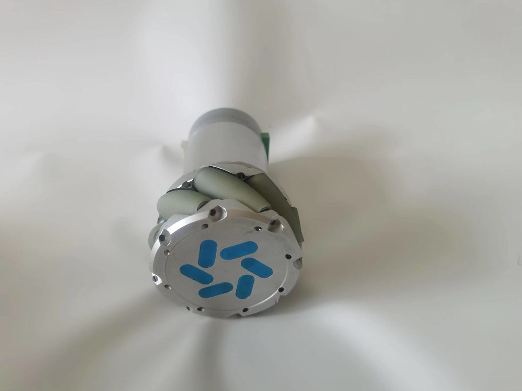 Roda omnidirecional de cor prateada com tamanho pequeno 76mm 3 polegadas