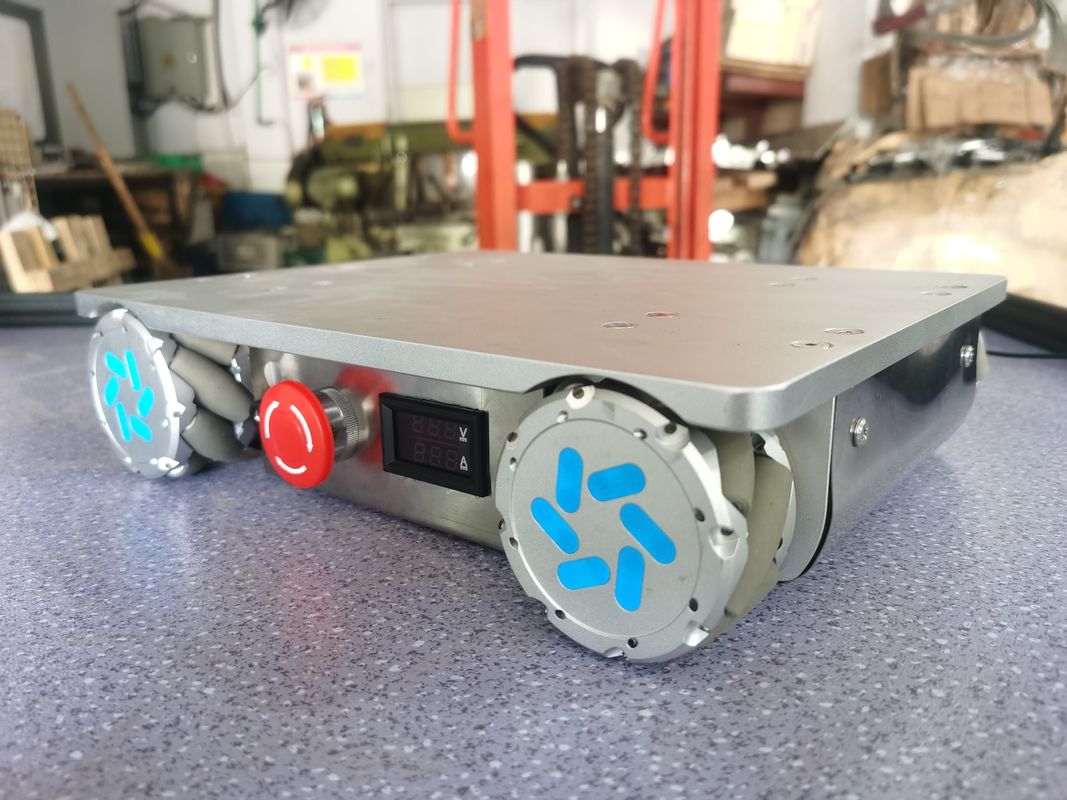 Roda omnidirecional de cor prateada com tamanho pequeno 76mm 3 polegadas